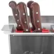 Edlund KSR-5000 Knife Sanitizing System, Liquid Sanitizer with Insert & Tank, Steel, NSF 5 image