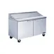 Kool-It KST-60-2 60" Two Section Sandwich / Salad Prep Table w/ 2 Doors, 16 Pans 1 image