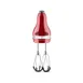 KitchenAid KHM6118ER 6-Speed Hand Mixer with Flex Edge Beaters, Empire Red 2 image
