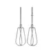 KitchenAid KHMTB2 Stainless Steel Beaters for Turbo Beater II Hand Mixers 1 image