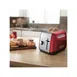 KitchenAid KMT2115ER 2 Slice Toaster with Manual Lift, Empire Red Color, 1.5" Extra Wide Slots 5 image