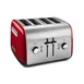 KitchenAid KMT4115ER 4 Slice Toaster w/ Manual High-Lift Lever, Empire Red Color 1 image