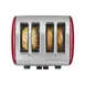 KitchenAid KMT4115ER 4 Slice Toaster w/ Manual High-Lift Lever, Empire Red Color 4 image