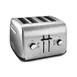 KitchenAid KMT4115SX 4 Slice Toaster w/ Manual High-Lift Lever, Stainless Steel Color 1 image
