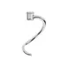 KitchenAid KSMC7QDH 7-8 qt Stainless Steel Dough Hook, Stainless Steel 1 image