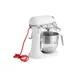 KitchenAid KSMC895WH Commercial 8-qt Bowl Lift Stand Mixer w/ Bowl Guard, 10-Speed, White  3 image