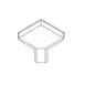 LaCrosse SDDC90FS Sinkronization 19 90° Inside Full Corner Filler 1 image