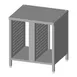Lainox BSK011 Floor Stand In Stainless Steel, with Tray Runners 1 image