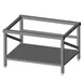 Lainox BSR021 Floor Stand In Stainless Steel, With Shelf 1 image
