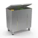 Lainox CPD20 Detergent Container, Top Loading, 2.64 Lbs. Capacity, AISI 304 Stainless Steel 1 image