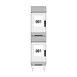 Lainox KCOE061 Stacking Kit, 75.2" H 1 image
