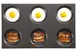 Lainox TF112 Bullseye Pan, 20" x 24", 12‑Cup Non‑Stick Teflon Aluminum, Ø 4.7" (120 mm) - 12/Set 1 image