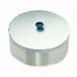 Lakeside 9555 Dish Dispenser Tube Cover, 6-1/4" Dia. X 4"H, Stainless Steel 1 image