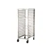 Lakeside 128 35 Pan End Load Full Height Stainless Steel Bun / Sheet Pan Rack w/ 1-7/16" Bottom Load Slides 1 image