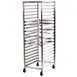 Lakeside 129 41 Pan End Load Full Height Stainless Steel Bun / Sheet Pan Rack w/ 1-7/16" Bottom Load Slides 1 image