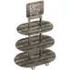 Lakeside 155044 Isle 'N Go Merchandising Display Cart w/ (3) Wood Laminate Shelves 3 image