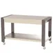 Lakeside 160681 60" Mobile Modular Traveler Serving Table, Stainless Steel Top and Undershelf 1 image