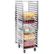 Lakeside 166 Full Height Polycarbonate Box & Steam Table Pan Rack w/ 20 Pan Capacity 1 image