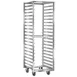 Lakeside 172 18 Pan End Load Full Height Stainless Steel Bun / Sheet Pan Rack w/ 3" Bottom Load Slides 1 image