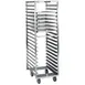 Lakeside 173 20 Pan End Load Full Height Stainless Steel Bun / Sheet Pan Rack w/ 3" Bottom Load Slides 1 image