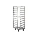 Lakeside 182 11 Pan End Load Full Height Stainless Steel Bun / Sheet Pan Rack w/ 5" Bottom Load Slides 3 image