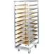 Lakeside 183 12 Pan End Load Full Height Stainless Steel Bun / Sheet Pan Rack w/ 5" Bottom Load Slides 1 image