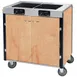 Lakeside 2070 Creation Express Station Mobile Cooking Cart w/ 2 Induction Burner, No Filtration System 1 image