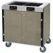 Lakeside 2075 Creation Express Station Mobile Cooking Cart w/ 2 Induction Burner, Filtration System 1 image