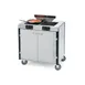 Lakeside 2075 Creation Express Station Mobile Cooking Cart w/ 2 Induction Burner, Filtration System 3 image
