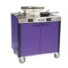 Lakeside 2075A Creation Express Station Mobile Cooking Cart w/ 2 Induction Burner, Filtration System 1 image