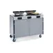 Lakeside 2085 Creation Express Station Mobile Cooking Cart w/ 3 Induction Burner, 2 Filtration System 1 image