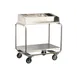 Lakeside 214 Tray & Silver Cart w/ Stainless Steel Angle Frame, (4) 1/3 Size Pans 3 image