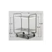 Lakeside 243 Stainless Steel 2-Shelf Tubular Utility Cart - 36" x 22" x 40-5/8" 5 image