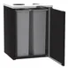 Lakeside 3312 Waste & Recycle Station, 26-1/2"W X 23-1/4"D X 34-1/2"H 3 image