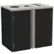 Lakeside 3315 Waste & Recycle Station, 37-1/2"W X 23-1/4"D X 34-1/2"H 3 image