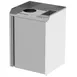 Lakeside 3320 Waste Station, 26-1/2"W X 23-1/4"D X 34-1/2"H, Top Access 1 image