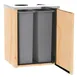 Lakeside 3412 Waste & Recycle Station, 26-1/2"W X 23-1/4"D X 34-1/2"H 3 image