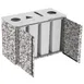Lakeside 3418 Waste & Recycle Station, 48-1/2"W X 23-1/4"D X 34-1/2"H 3 image