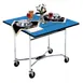 Lakeside 413 Room Service Table, Drop-Leaf, Square Top, Plastic Laminated Top, 36" x 36" x 30"H 1 image