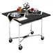 Lakeside 413 Room Service Table, Drop-Leaf, Square Top, Plastic Laminated Top, 36" x 36" x 30"H 3 image