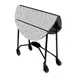 Lakeside 415 Room Service Table, Folding, Round Top, Plastic Laminated Top, 40" Diameter 3 image