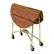 Lakeside 415 Room Service Table, Folding, Round Top, Plastic Laminated Top, 40" Diameter 4 image