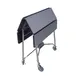 Lakeside 416 Room Service Table, Folding, Square Top, Plastic Laminated Top, 36" x 36" x 30"H 1 image