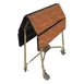 Lakeside 416 Room Service Table, Folding, Square Top, Plastic Laminated Top, 36" x 36" x 30"H 4 image