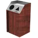 Lakeside 4412 Waste & Recycle Station, 26-1/2"W X 23-1/4"D X 45-1/2"H 1 image