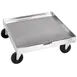 Lakeside 447 Stainless Steel Glass Rack Dolly, 20x20, 200 lb, Silver, 4 Swivel Casters 1 image