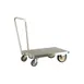 Lakeside 454 Stainless Steel Platform Truck, 20x30, 650 lb, Single Handle, Swivel Casters 3 image