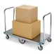 Lakeside 456 Stainless Steel Platform Truck, 24" x 48" Platform, 1000 lbs Capacity, Dual Handle 1 image