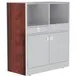 Lakeside 4608 Mobile Waitress Station, 48"W x 23"D x 55"H, Stainless Steel, Adjustable Shelves, Utility Drawers 5 image