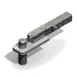Lakeside 4755 Male Hitch End for Carts with 6" or 8" Casters, Heavy Duty 1 image